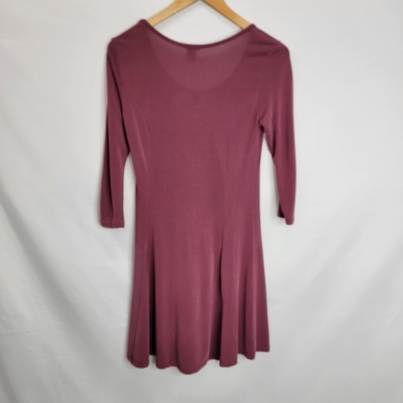 𝅺RUE 21 Long Sleeve Scoop Neck Midi Dress Size Large - Picture 11 of 11
